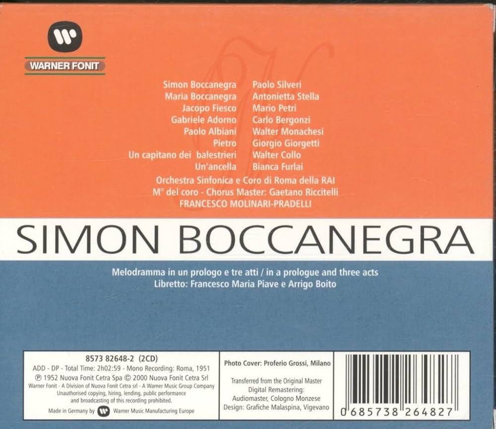 その他 Simon Boccanegra [CD] Giuseppe Verdi, John Matheson, BBC Concert Orchestra - Verdi